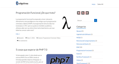 Desktop Screenshot of codigolinea.com